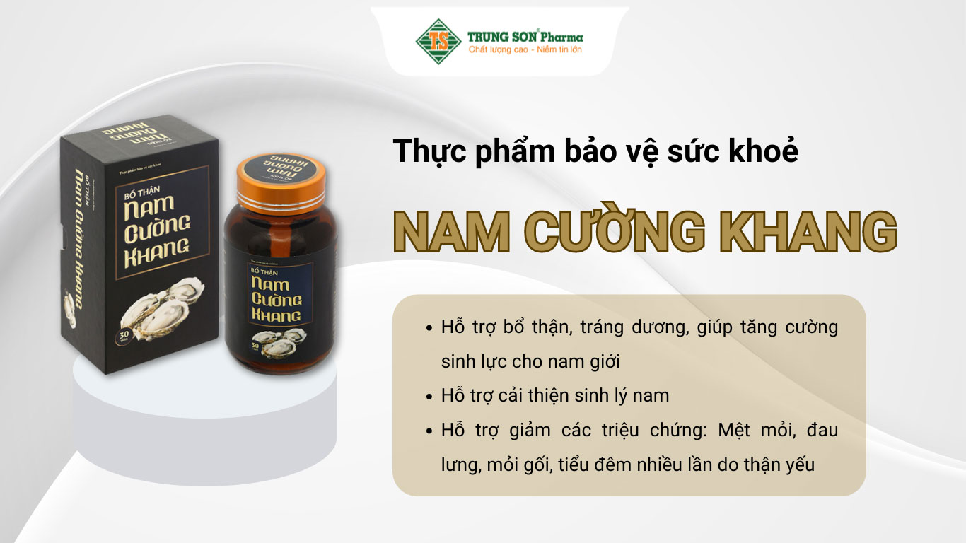 Nam Cường Khang tăng cường sinh lý nam giới