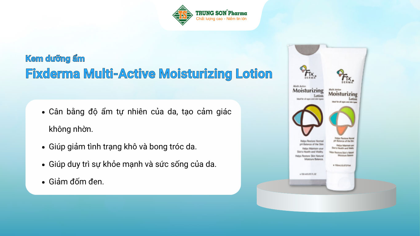 Kem dưỡng ẩm Fixderma Multi-Active Moisturizing Lotion