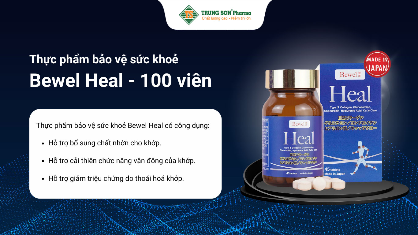 Thực phẩm bảo vệ sức khoẻ Bewel Heal