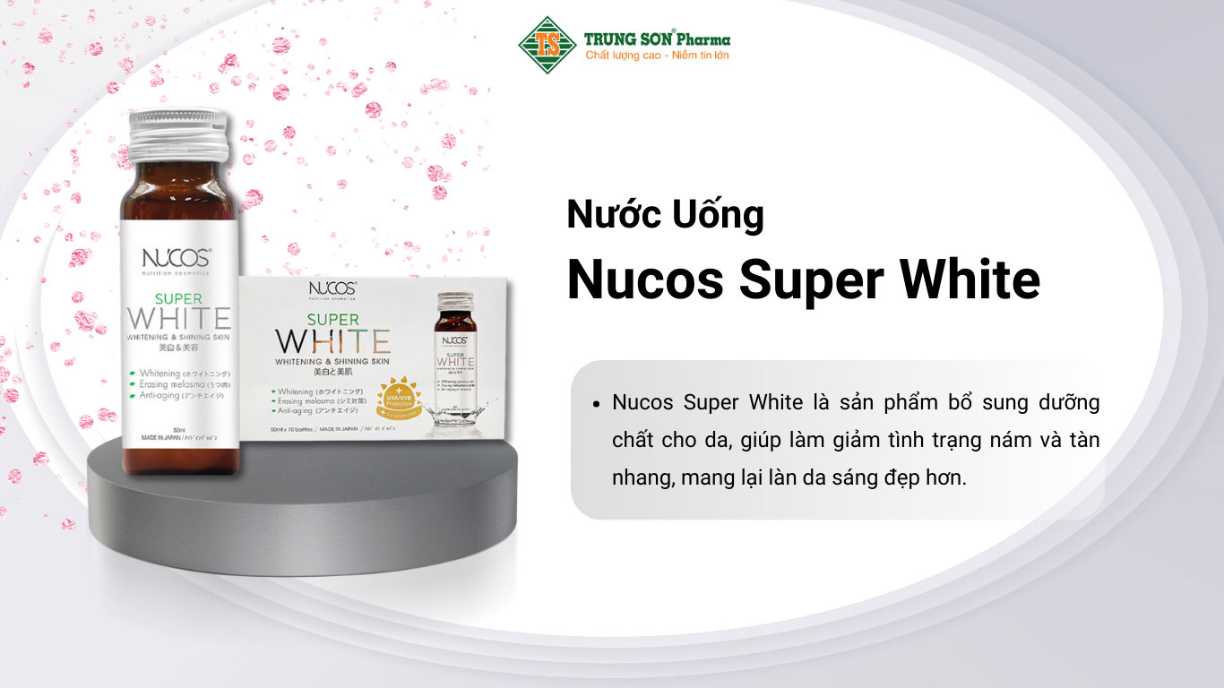 Nucos Super White là sản phẩm bổ sung dưỡng chất cho da