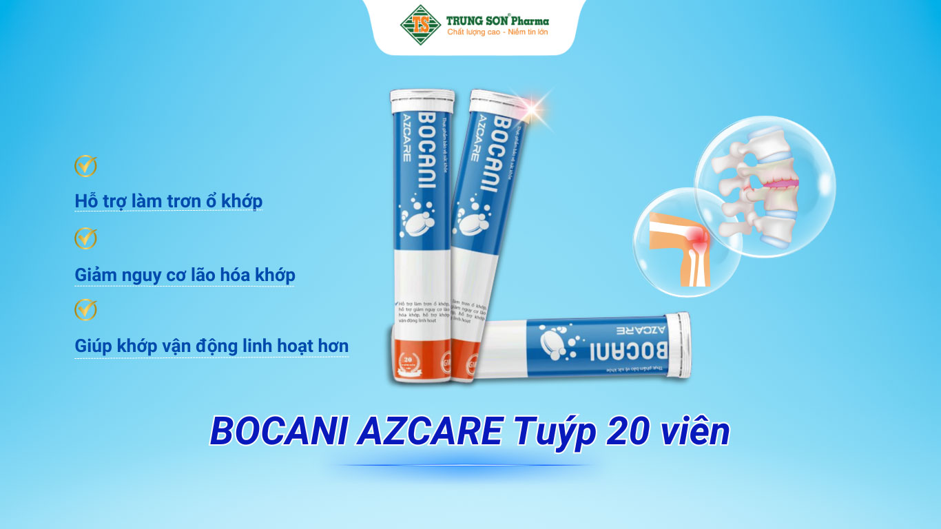 BOCANI AZCARE hỗ trợ xương khớp