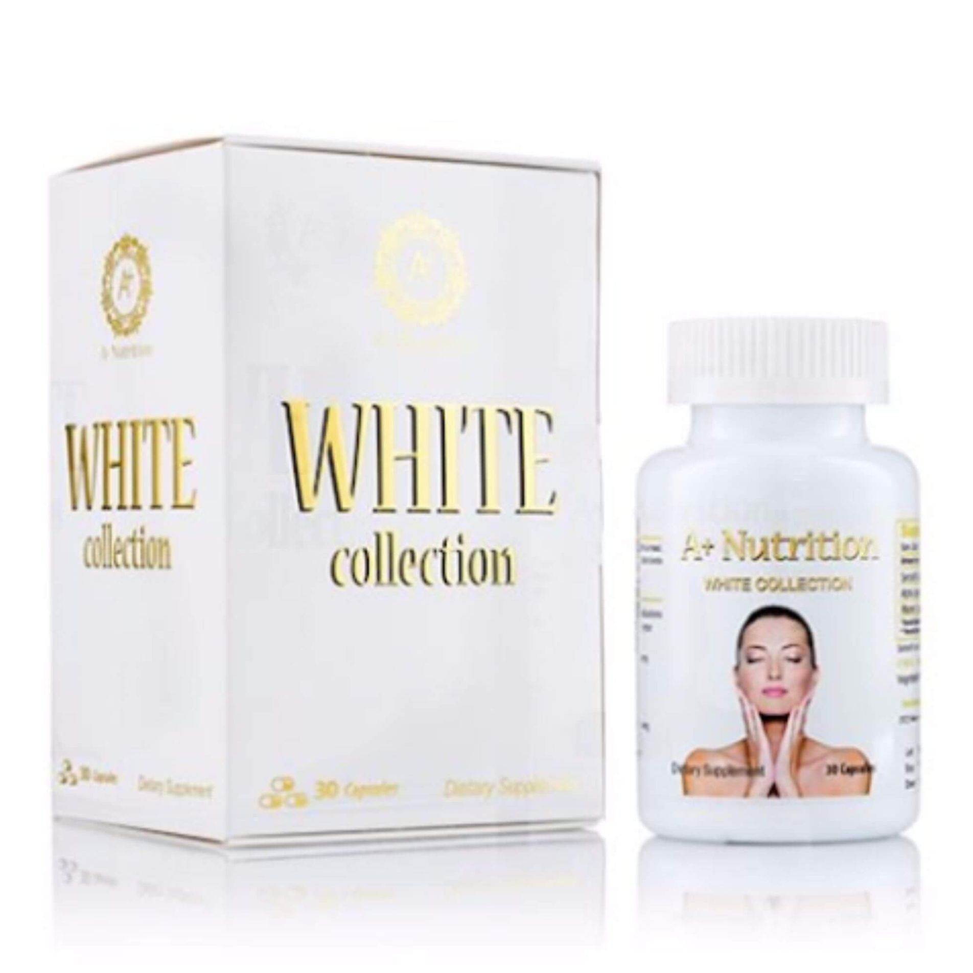 A+ Nutrition White Collection – Viên uống trắng da cao cấp USA (60 Viên)