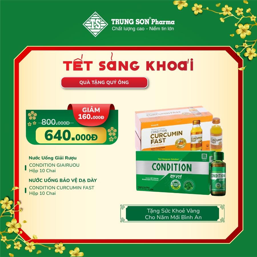 Combo quà tặng sức khoẻ - Tết Sảng Khoái