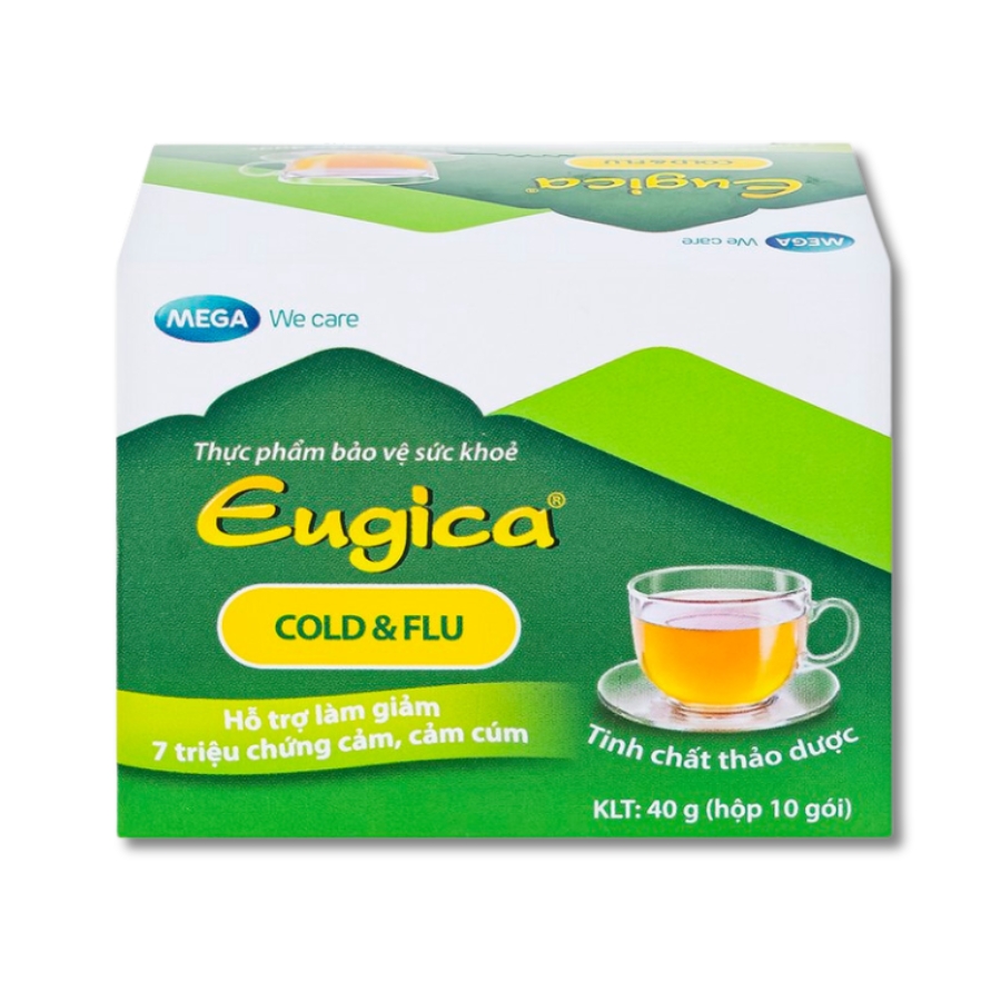 EUGICA® COLD & FLU giảm ho, đau họn