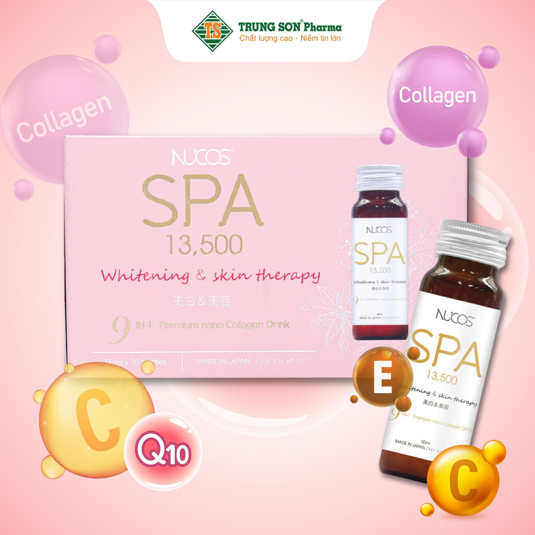 Nước uống collagen Nucos Spa 13.500