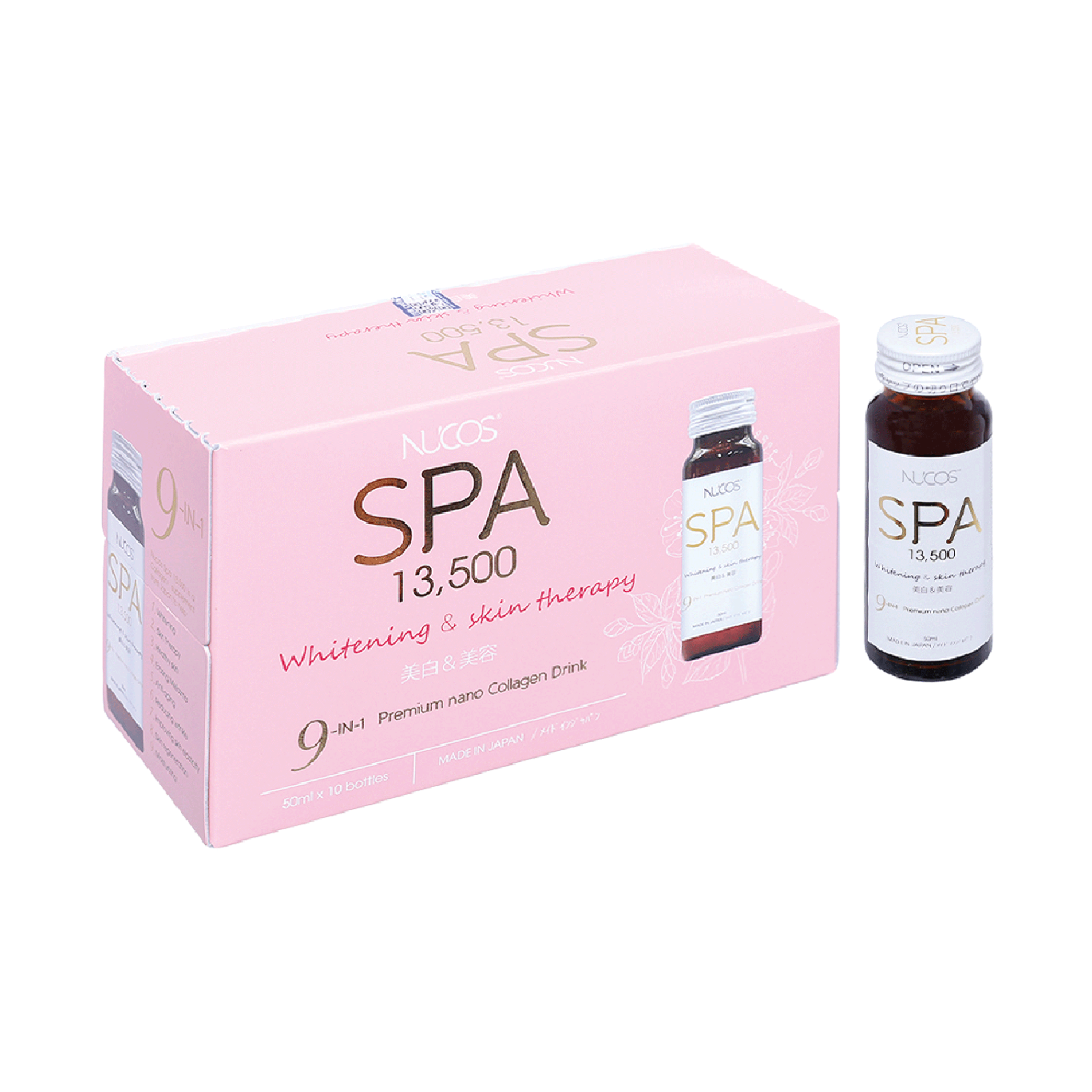 Nước uống collagen Nucos Spa 13.500 chống lão hóa săn chắc da