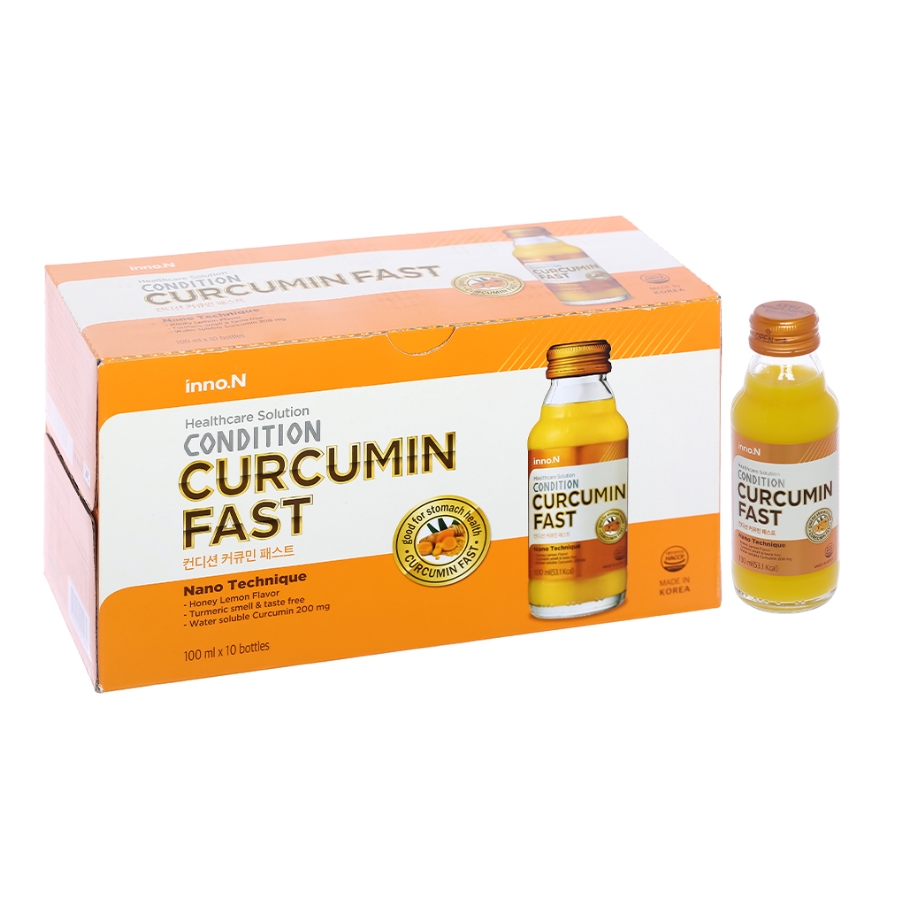 Nước uống bảo vệ dạ dày Condition Curcumin Fast 100ml