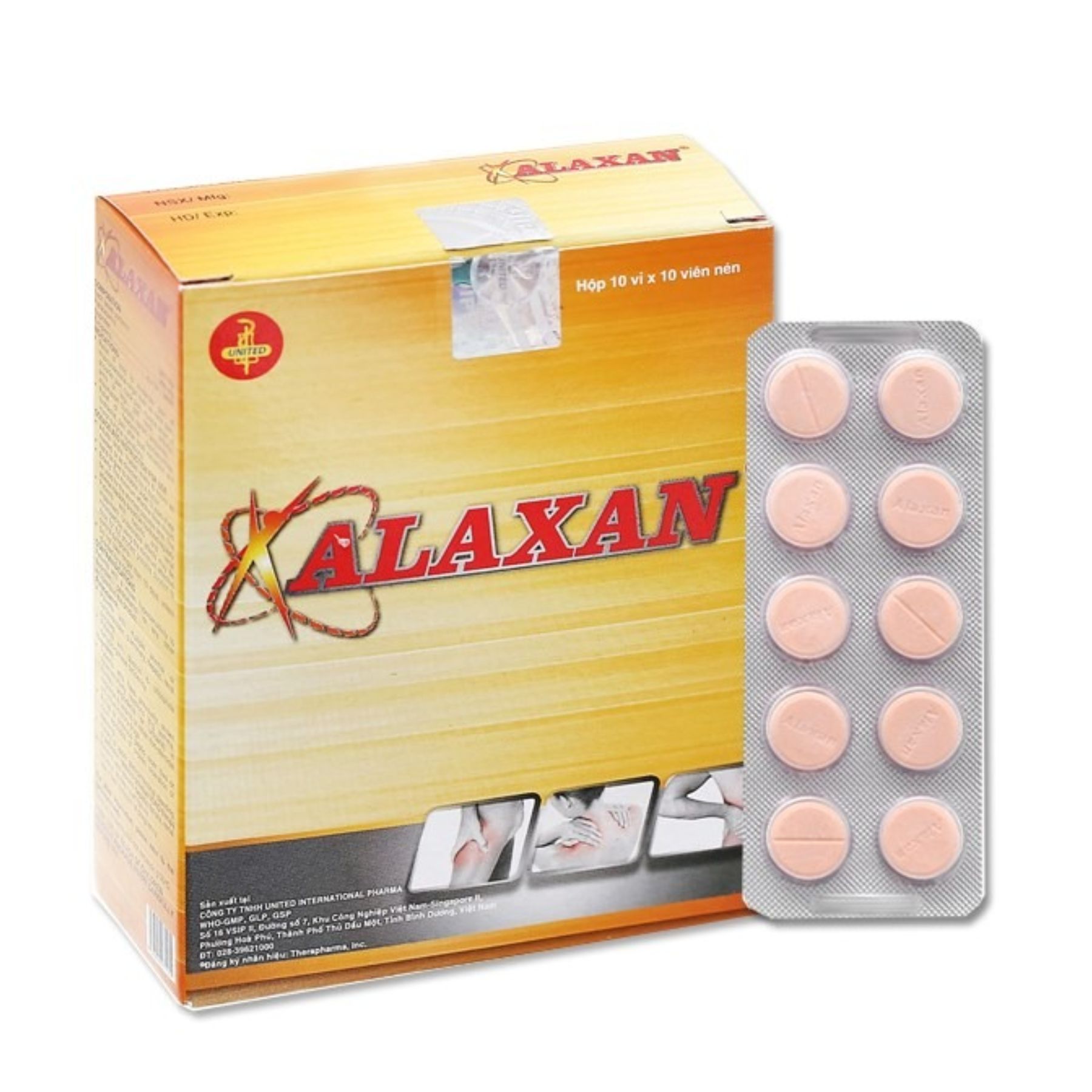 Thuốc Alanxan giảm đau cơ xương, đau đầu, đau răng, đau bụng kinh