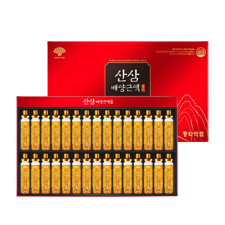 Dongwha Wild Ginseng Cultured Root Gold Drink 20mL - Nước uống hỗ trợ tăng đề kháng