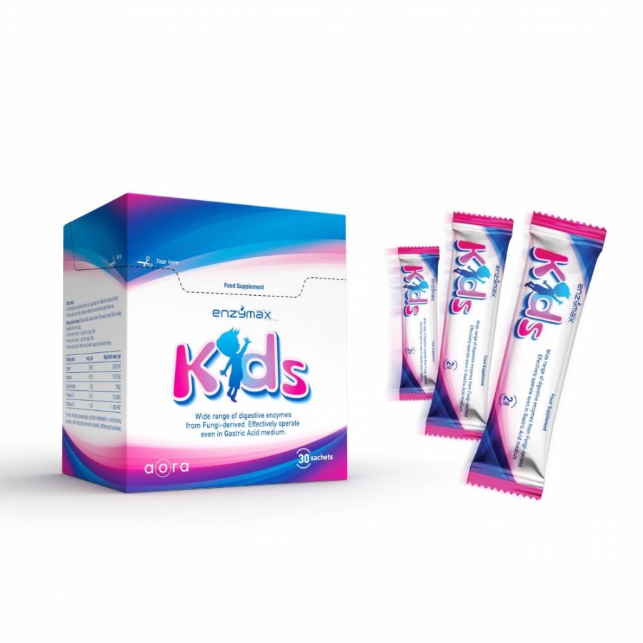 Enzymax Kids Tăng Cường Tiêu Hoá, Giảm Triệu Chứng Khó Tiêu Cho Trẻ