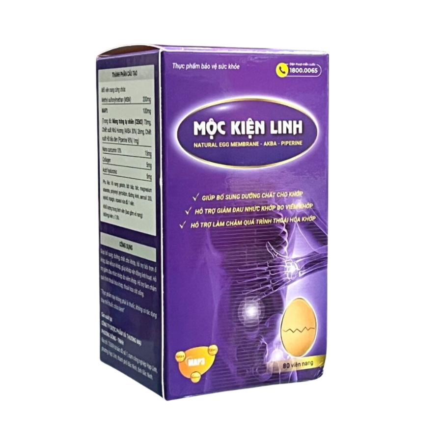 Mộc Kiện Linh - Bảo vệ sụn khớp và cột sống