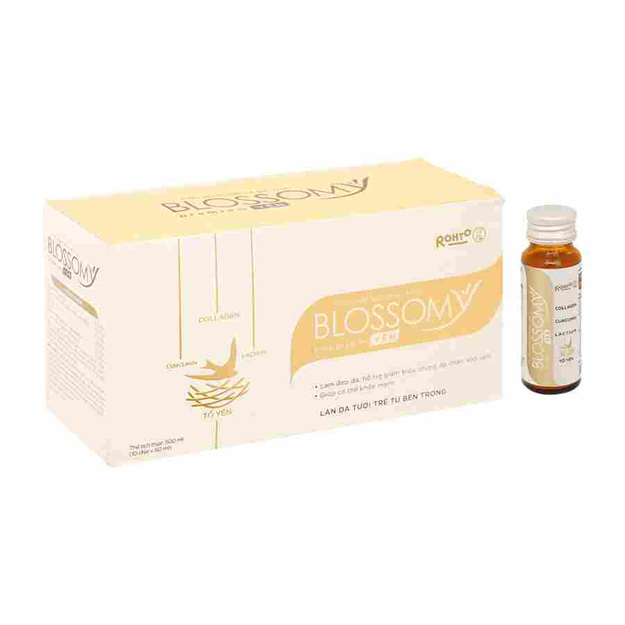 Rohto Blossomy Premium Yến đẹp da và tăng cường sức khỏe 