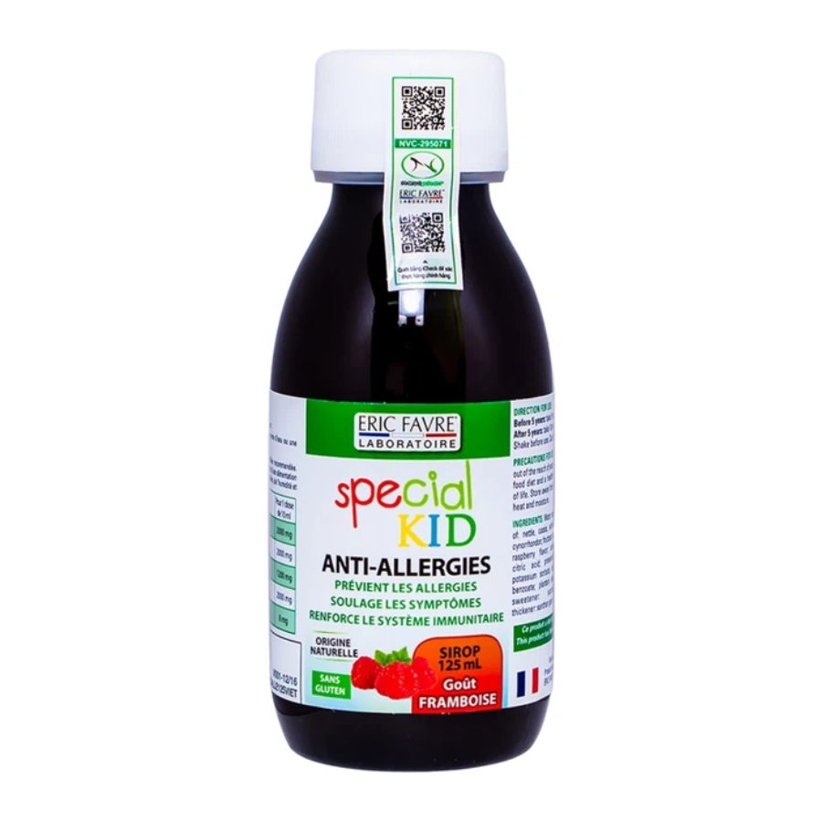 Siro Special Kid Anti-Allergies giảm dị ứng, mẩn ngứa, mề đay 125ml