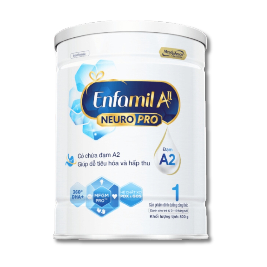 Sữa Enfamil A2 Neuropro 1 cho trẻ 0-6 Tháng (Hộp 350g)