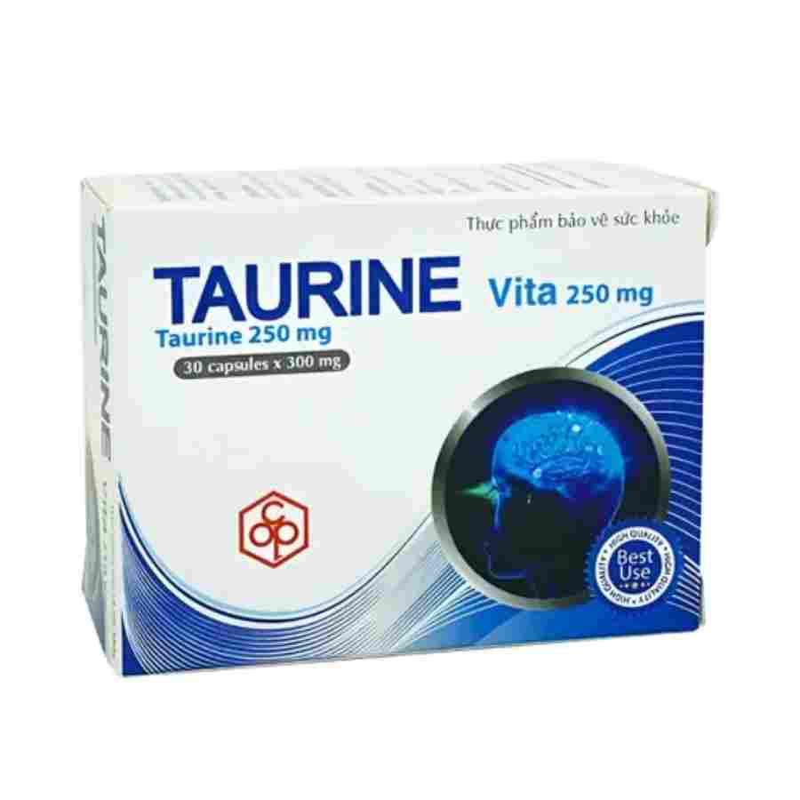 Taurine Vita 250mg bổ sung thị lực