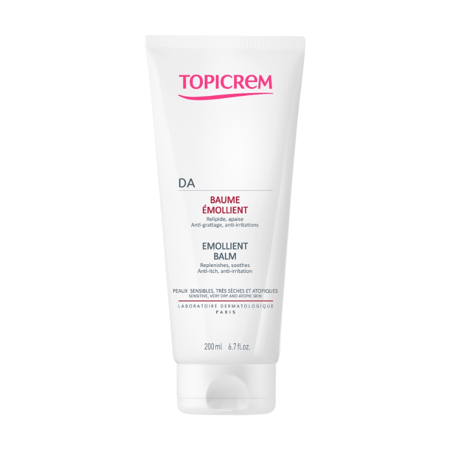 Topicrem AD Emollient Balm 200ml - Kem dưỡng ẩm giảm ngứa, kích ứng cho da khô