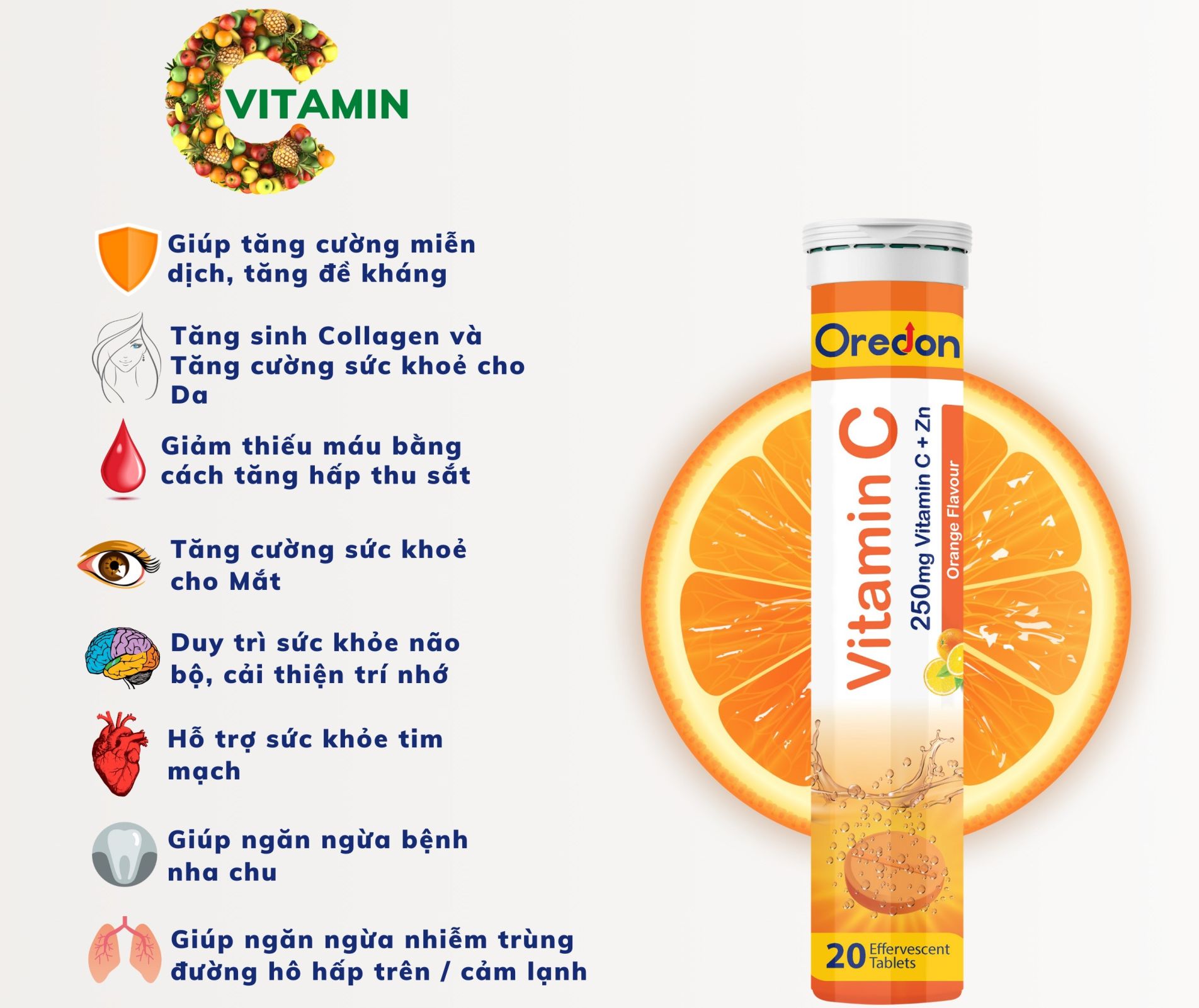 vien-sui-bo-sung-vitamin-oredon-vitamin-c-tuyp-20-vien