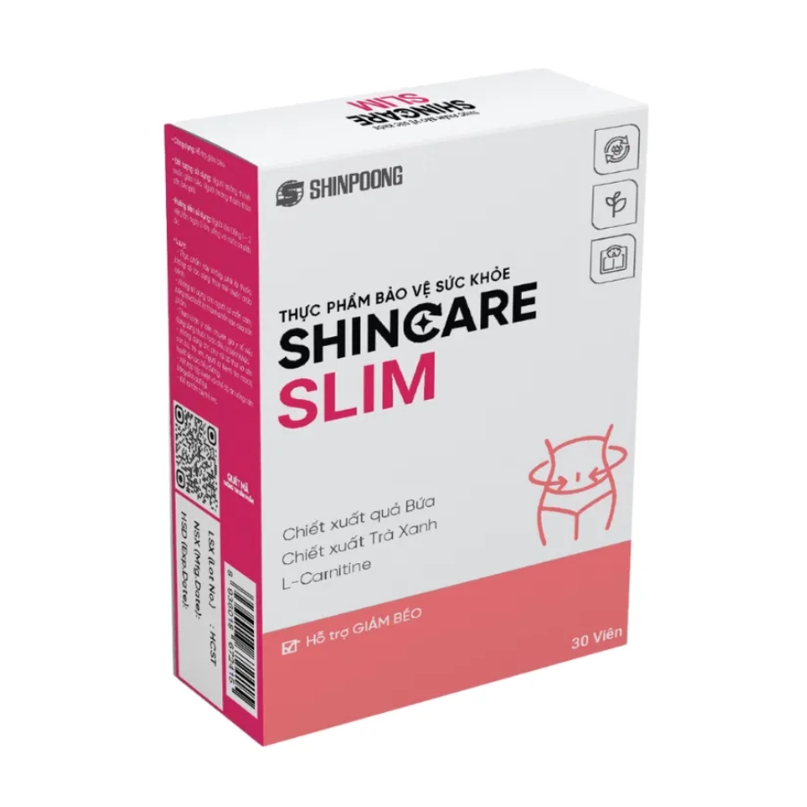 Viên uống Shincare Slim hỗ trợ giảm béo, giảm mỡ thừa