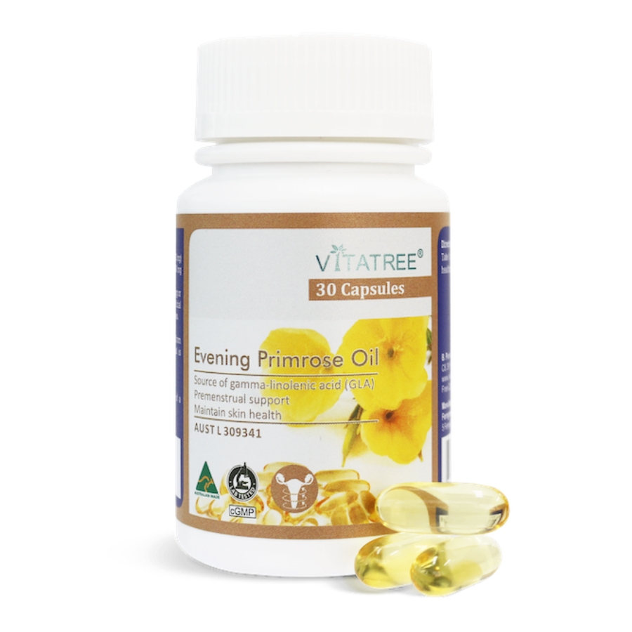 Thực phẩm bảo vệ sức khoẻ Evening Primrose Oil Vitatree (Hộp 30 viên)