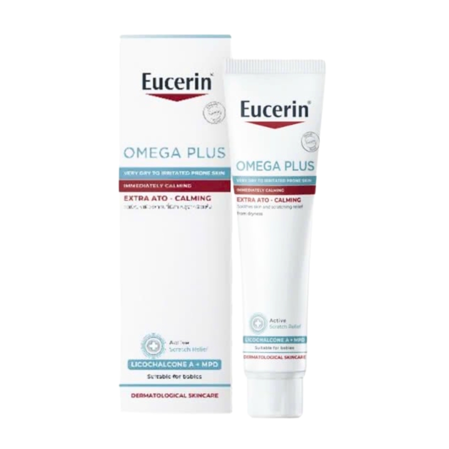 Kem Eucerin AtoControl Acute Care Cream dưỡng da giảm ngứa, đỏ da (40ml)