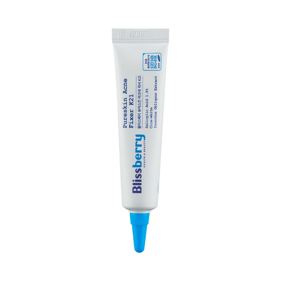 Gel giảm mụn Blissberry PureskinAcne Fixer K21 (15ml)
