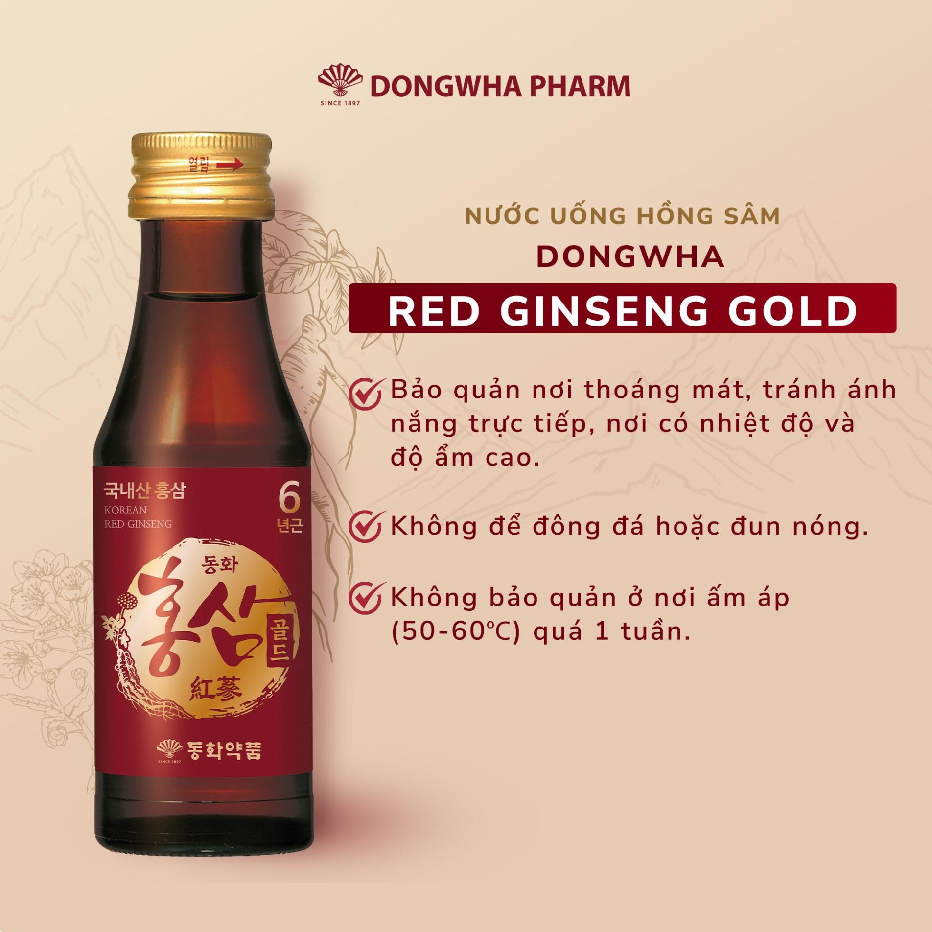Nước uống hồng sâm Dongwha