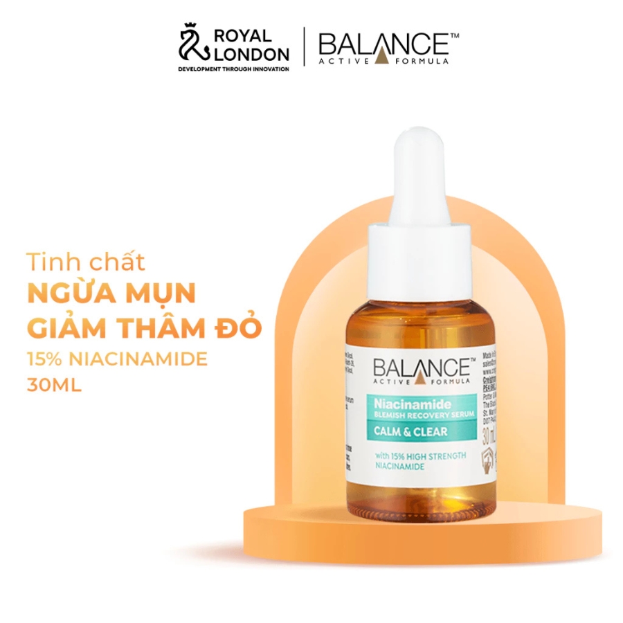 Serum Balance ngừa mụn mờ thâm, giảm thâm đỏ