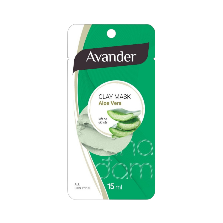 Mặt nạ đất sét Nha đam Avander 15ml