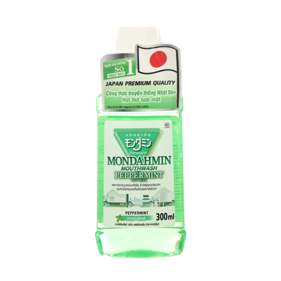 Nước súc miệng Mondahmin Pepper Mint 300ml