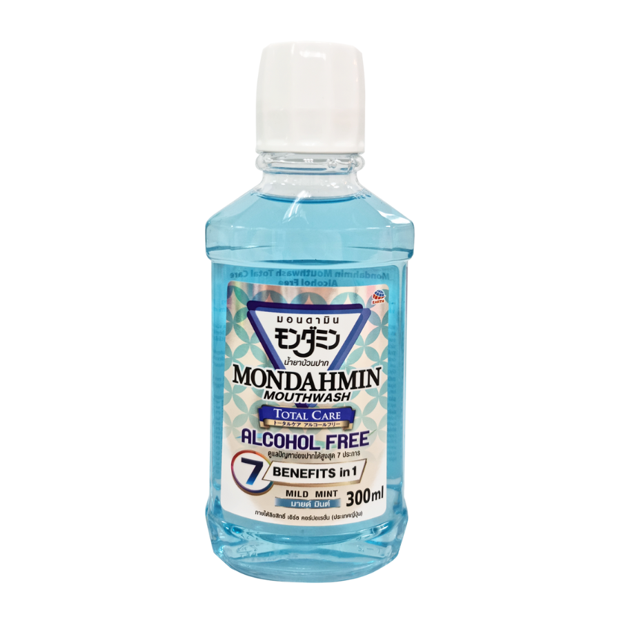 Nước súc miệng Mondahmin Total Care Alcohol Free 300ml