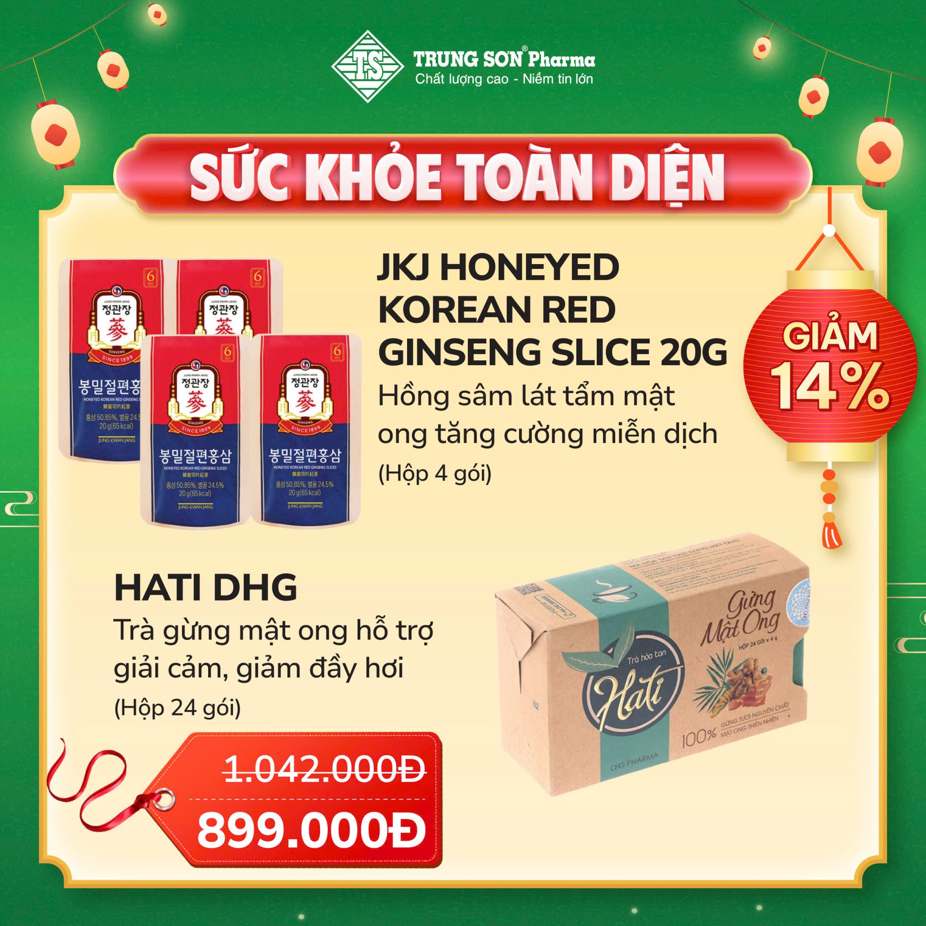 Combo quà tặng trung thu - Sức khoẻ toàn diện
