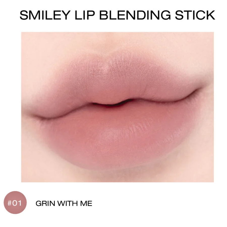 Chì Kẻ Viền Môi Lilybyred Smiley Lip Blending Stick 01 Grin With Me