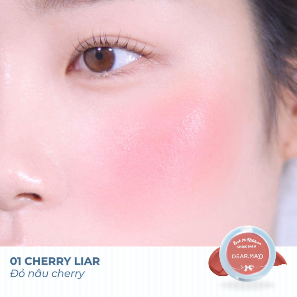 Má Kem Dearmay Lost Ribbon Cheek Balm Lr01 Cherry Liar
