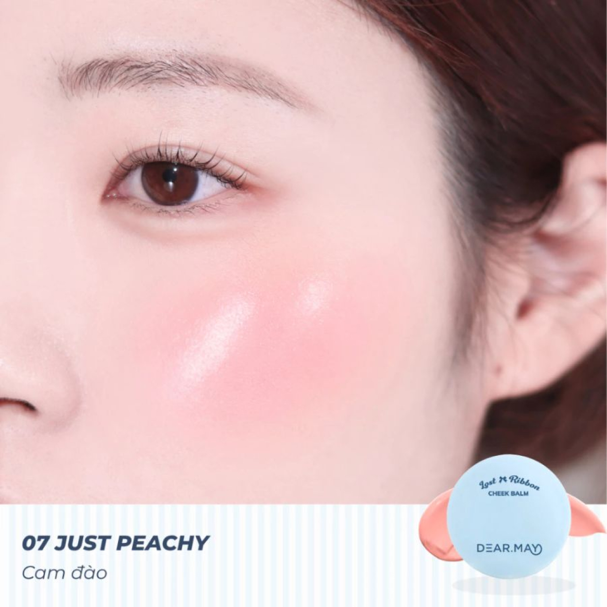 Má Kem Dearmay Lost Ribbon Cheek Balm Lr07 Just Peachy