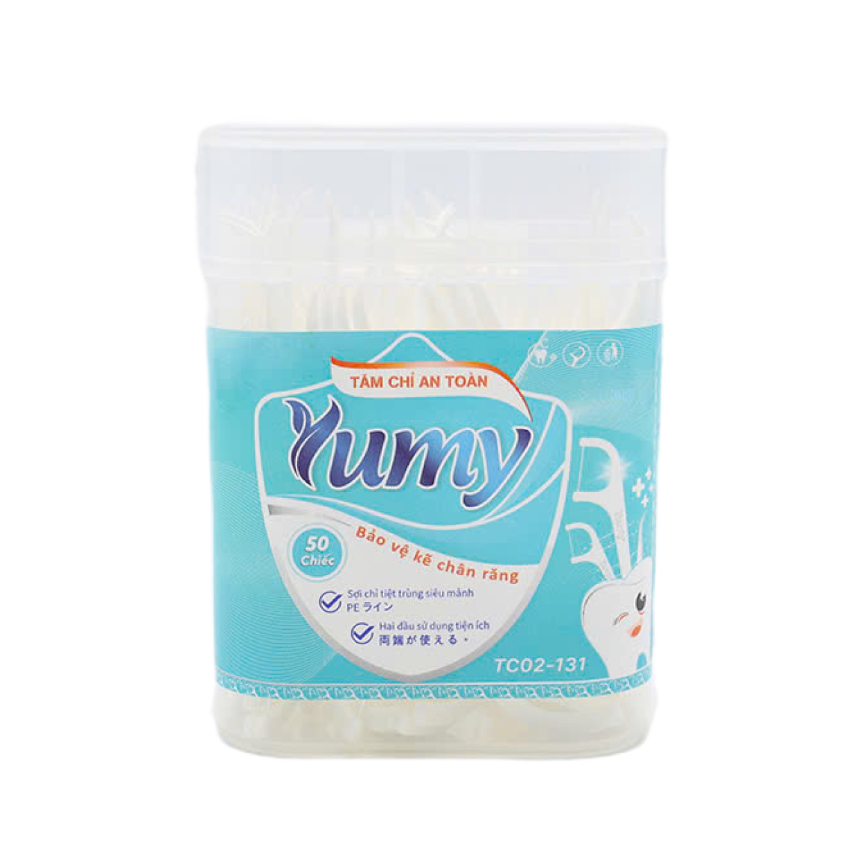 Tăm Chỉ Yumy (Hộp 50 cái) 