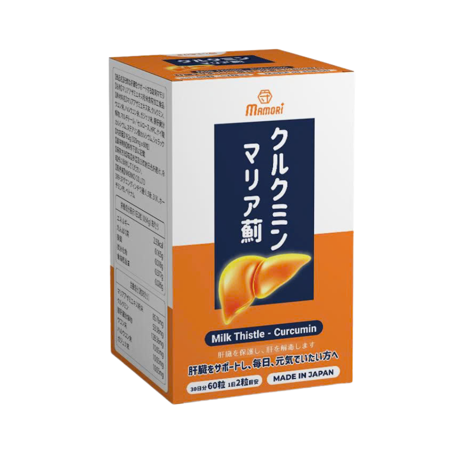 Mamori supports a Halthy Liver - Viên Uống Hỗ Trợ Bảo vệ Gan, Giải độc Gan (Hộp 60 viên)