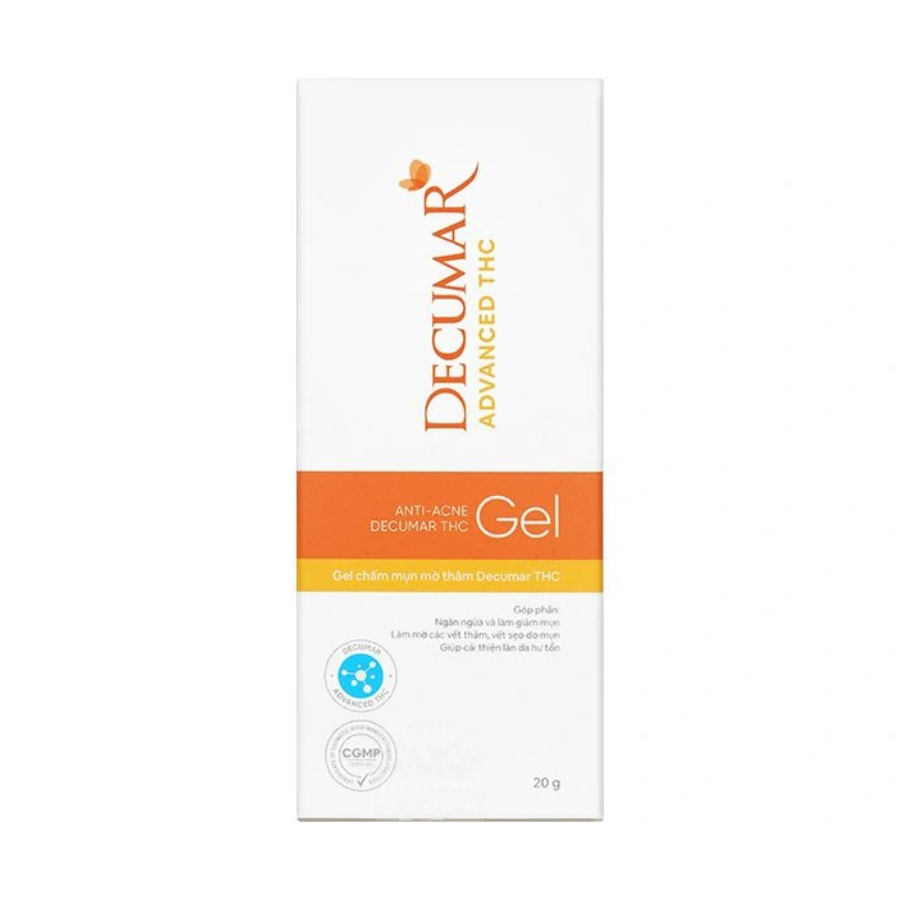 Gel Nano Thc Decumar 20g - Trị Mụn, Thâm, Mờ Sẹo